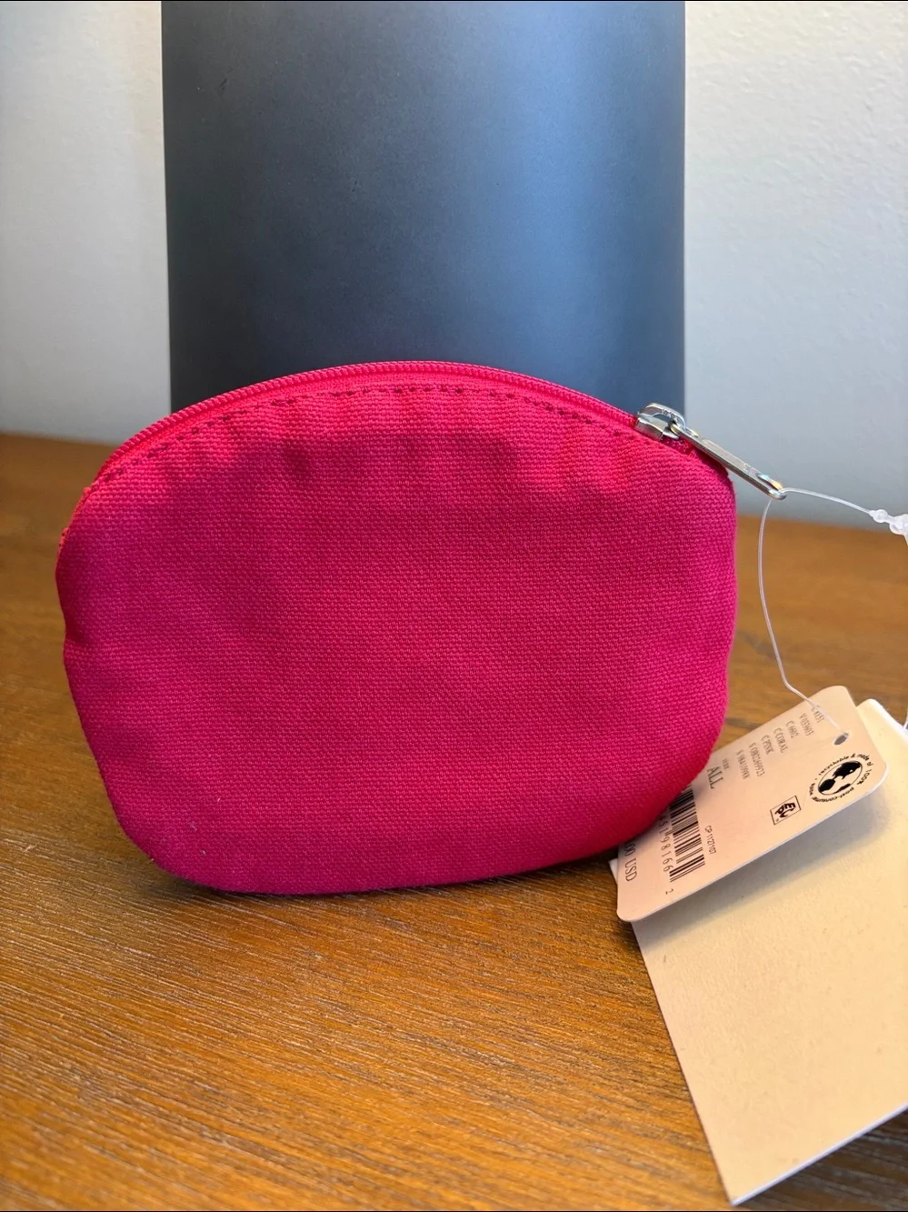 NWT Free People Gone Fishing Beaded Wallet in Coral